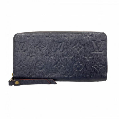 Louis Vuitton Long Wallet Monogram/empreinte Zippy Wallet M62121 Marine Rouge