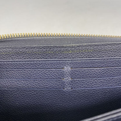 Louis Vuitton Long Wallet Monogram/empreinte Zippy Wallet M62121 Marine Rouge