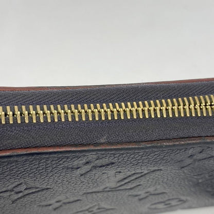 Louis Vuitton Long Wallet Monogram/empreinte Zippy Wallet M62121 Marine Rouge