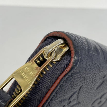 Louis Vuitton Long Wallet Monogram/empreinte Zippy Wallet M62121 Marine Rouge