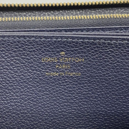 Louis Vuitton Long Wallet Monogram/empreinte Zippy Wallet M62121 Marine Rouge