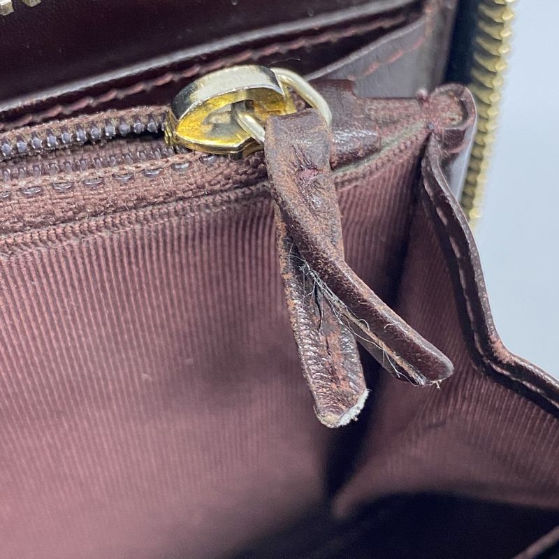 Chanel Long Wallet Matelasse Caviar Skin Black Gold Hardware Women