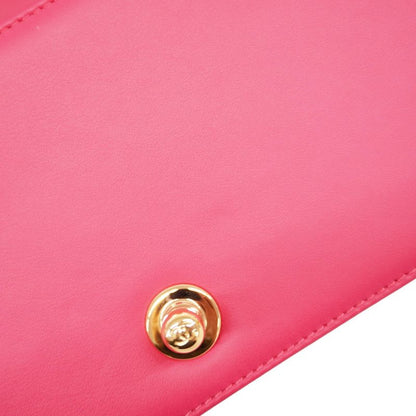 Chanel Shoulder Bag Boy Chanel Lambskin Pink Chien Pan Gold Hardware Women