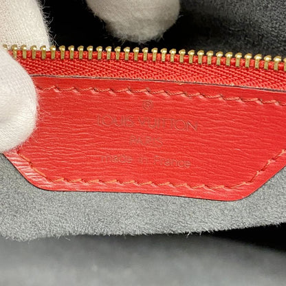 Louis Vuitton Shoulder Bag Epi Saint Jacques Shopping M52277 Castilian Red Women
