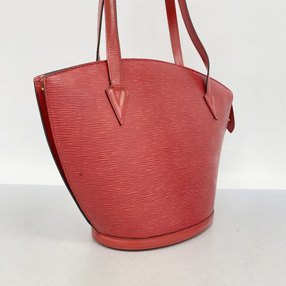 Louis Vuitton Shoulder Bag Epi Saint Jacques Shopping M52277 Castilian Red Women