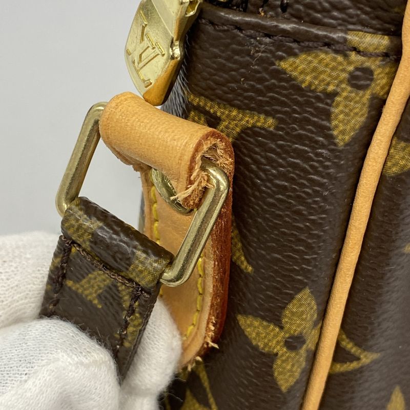 Louis Vuitton Shoulder Bag Monogram Danube M45266 Brown Ladies