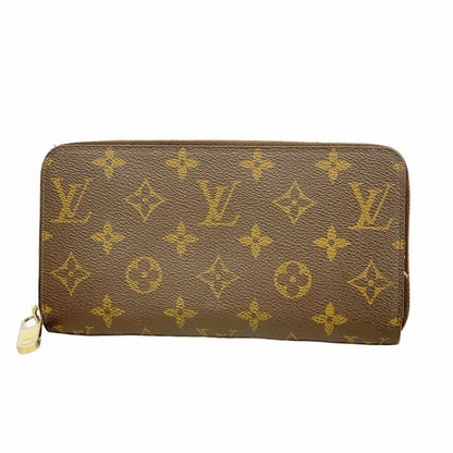 Louis Vuitton Long Wallet Monogram Zippy Wallet M60017 Brown Ladies
