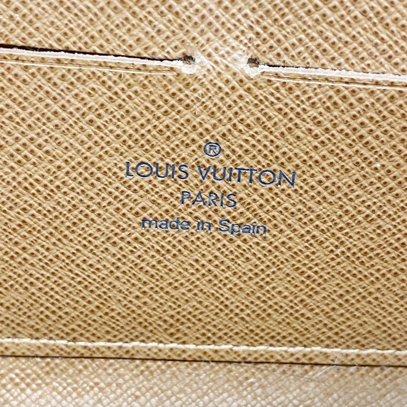 Louis Vuitton Long Wallet Monogram Zippy Wallet M60017 Brown Ladies