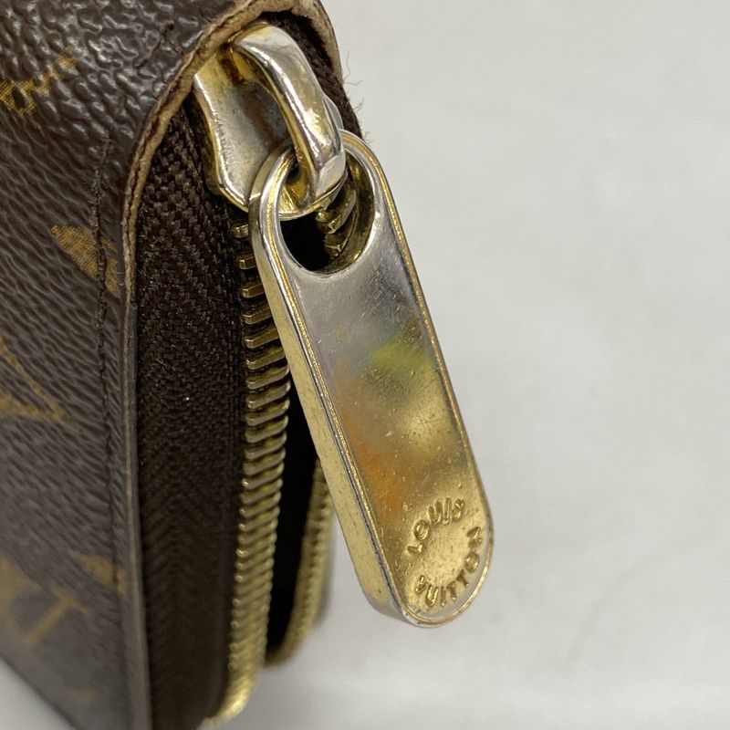 Louis Vuitton Long Wallet Monogram Zippy Wallet M60017 Brown Ladies