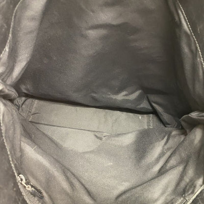 Gucci Tote Bag GG Canvas 31248 Canvas Black Silver Hardware Women's