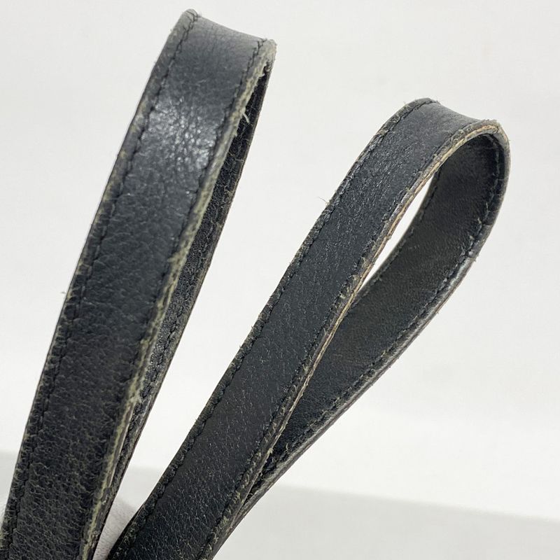 Gucci Tote Bag GG Canvas 31248 Canvas Black Silver Hardware Women's