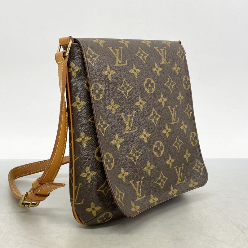 Louis Vuitton Shoulder Bag Monogram Musette Salsa Short Strap M51258 Brown