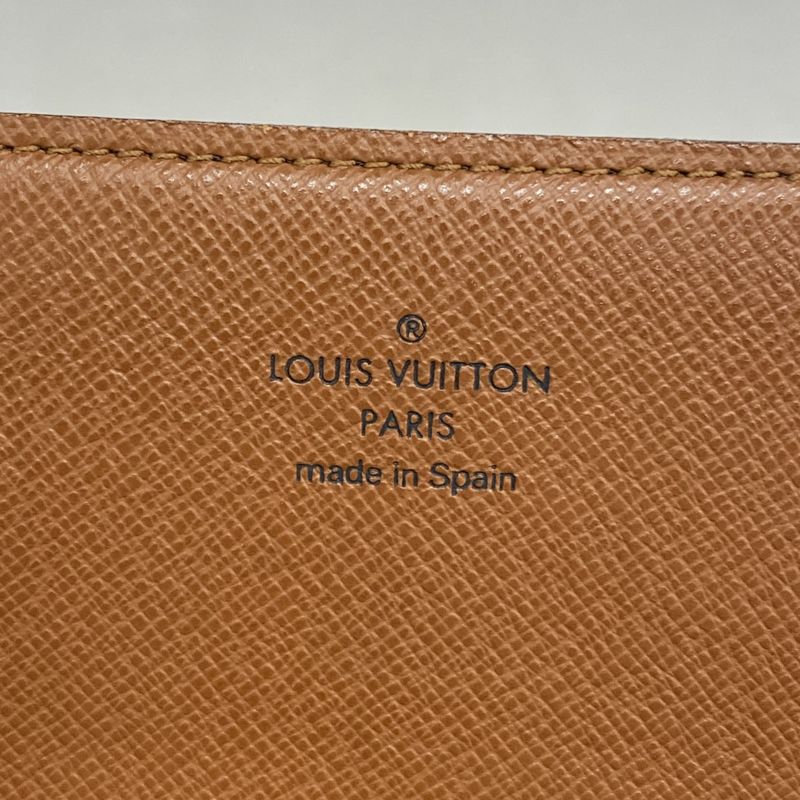 Louis Vuitton Long Wallet Monogram Porte Cirque By Fold M61820 Brown Men Women