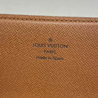 Louis Vuitton Long Wallet Monogram Porte Cirque By Fold M61820 Brown Men Women