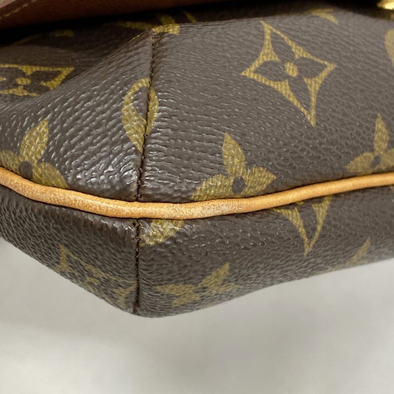 Louis Vuitton Shoulder Bag Monogram Musette Tango Short Strap M51257 Brown