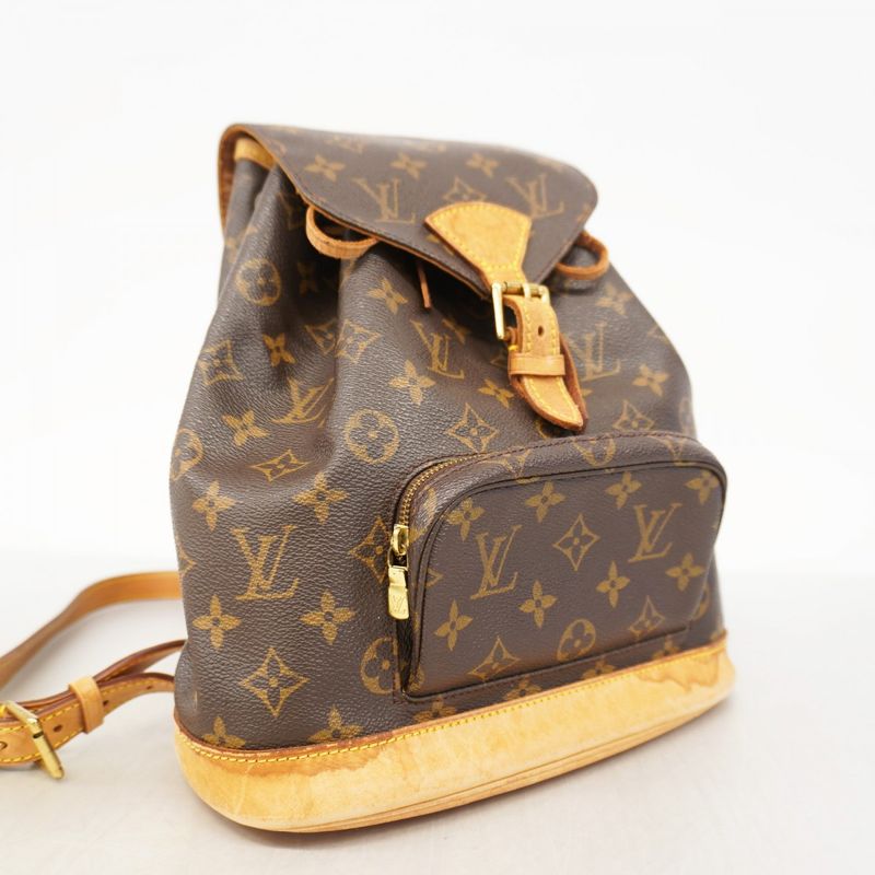Louis Vuitton Backpack Daypack Monogram Montsourismm M51136 Brown Women's