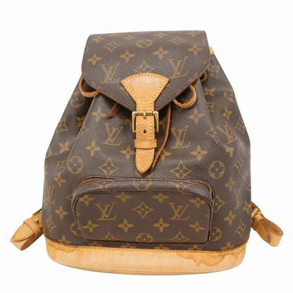 Louis Vuitton Backpack Daypack Monogram Montsourismm M51136 Brown Women's