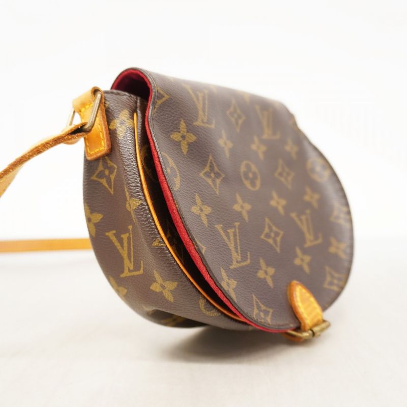 Louis Vuitton Shoulder Bag Monogram Tan Blanc M51179 Brown Ladies