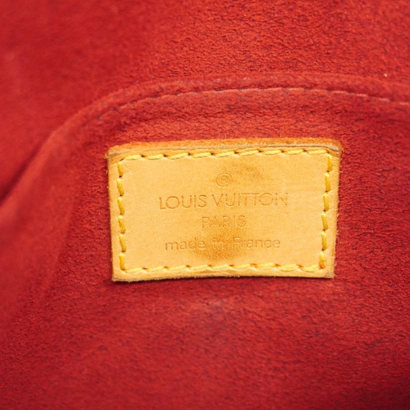 Louis Vuitton Shoulder Bag Monogram Tan Blanc M51179 Brown Ladies