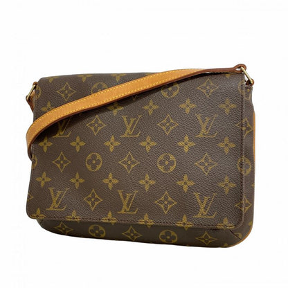 Louis Vuitton Shoulder Bag Monogram Musette Tango Short Strap M51388 Brown