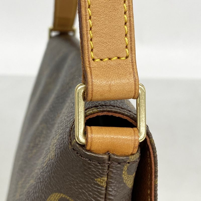 Louis Vuitton Shoulder Bag Monogram Musette Tango Short Strap M51388 Brown