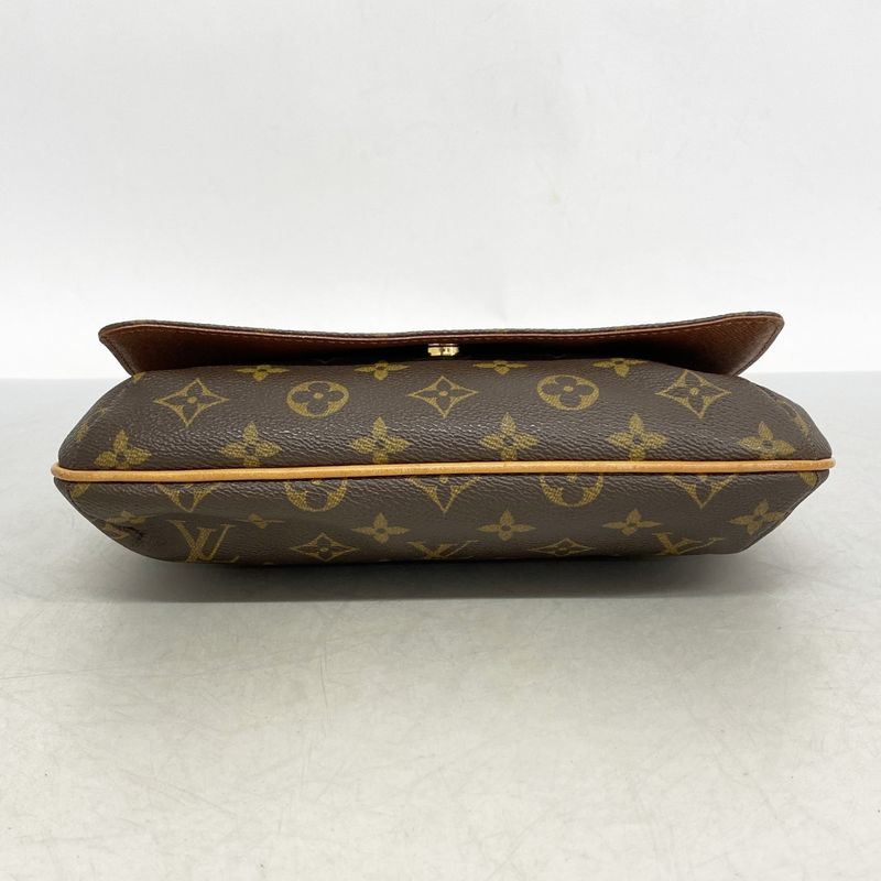 Louis Vuitton Shoulder Bag Monogram Musette Tango Short Strap M51388 Brown