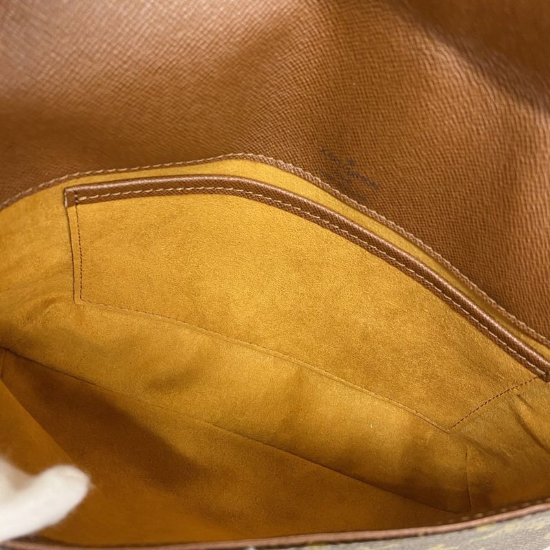 Louis Vuitton Shoulder Bag Monogram Musette Tango Short Strap M51388 Brown