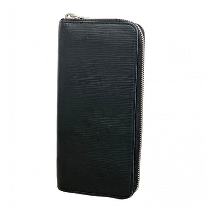 Louis Vuitton Epi Zippy Wallet Vertical M60965 Noir Black Men's