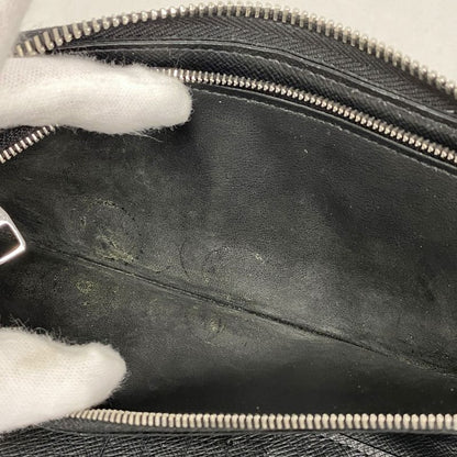 Louis Vuitton Epi Zippy Wallet Vertical M60965 Noir Black Men's