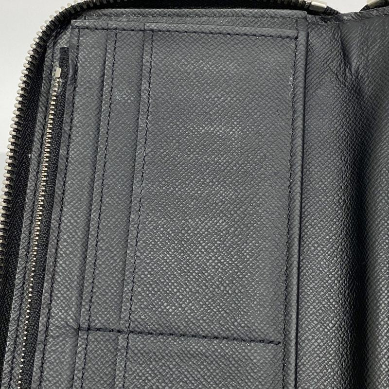 Louis Vuitton Epi Zippy Wallet Vertical M60965 Noir Black Men's