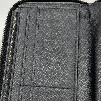Louis Vuitton Epi Zippy Wallet Vertical M60965 Noir Black Men's