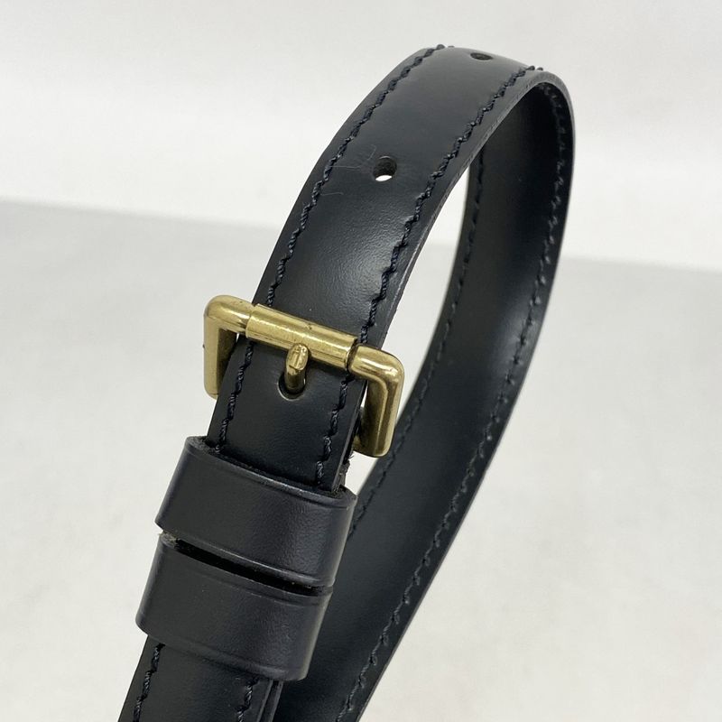 Louis Vuitton Epi Capuchin Shoulder Bag M52342 Noir Black Women