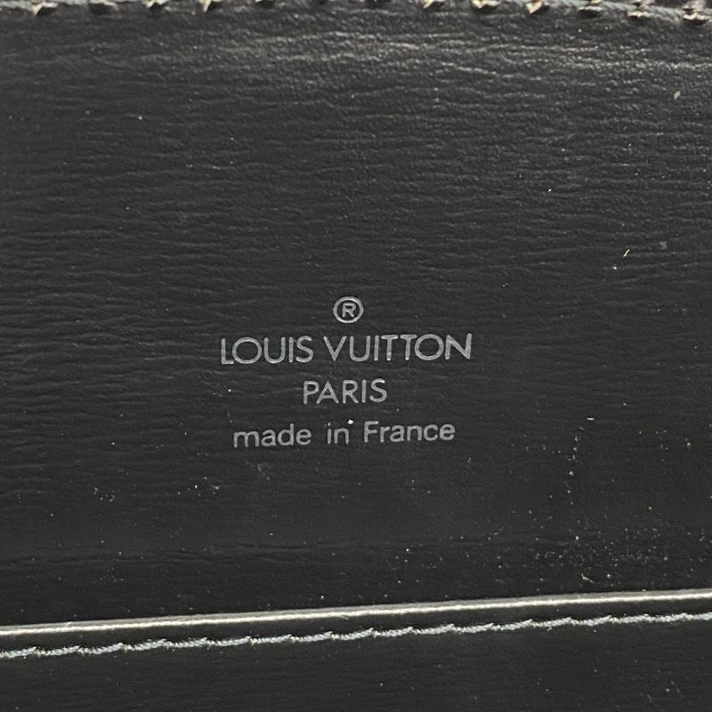 Louis Vuitton Epi Capuchin Shoulder Bag M52342 Noir Black Women