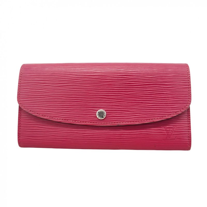 Louis Vuitton Epi Portefeuille Emilie Long Wallet M60851 Fuchsia Ladies
