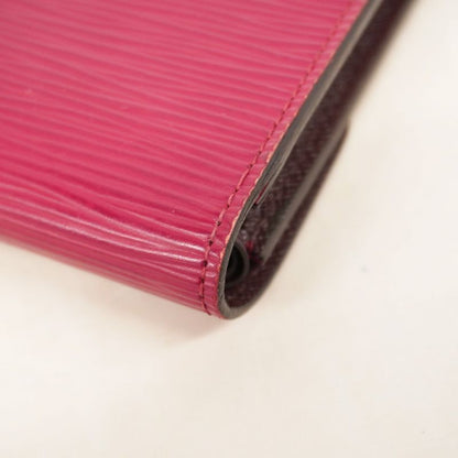 Louis Vuitton Epi Portefeuille Emilie Long Wallet M60851 Fuchsia Ladies