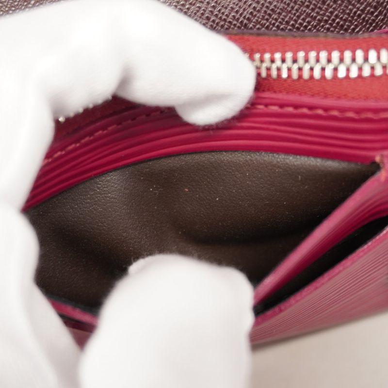 Louis Vuitton Epi Portefeuille Emilie Long Wallet M60851 Fuchsia Ladies