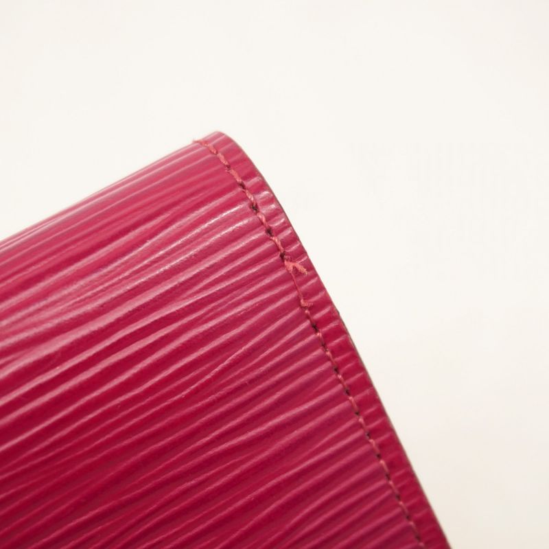 Louis Vuitton Epi Portefeuille Emilie Long Wallet M60851 Fuchsia Ladies