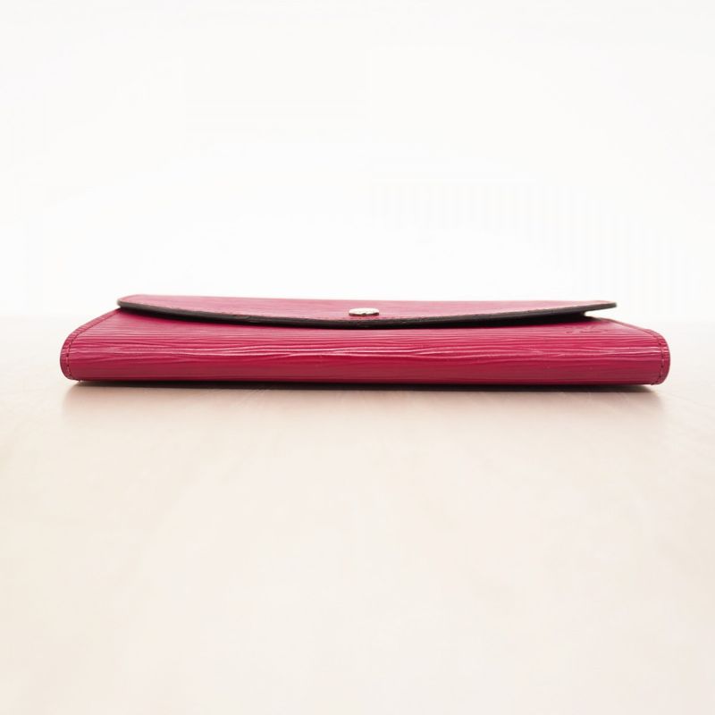 Louis Vuitton Epi Portefeuille Emilie Long Wallet M60851 Fuchsia Ladies