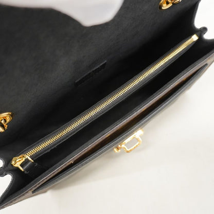Louis Vuitton Shoulder Bag Monogram Victoire M41730 Brown Noir Black Women