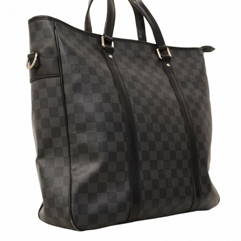Louis Vuitton Tote Bag Damier Graphite Tadao N51192 Black 2way Bag For Men
