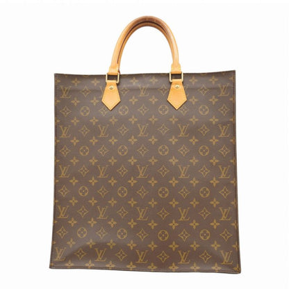 Louis Vuitton Tote Bag Monogram Sac Pla M51140 Brown Women
