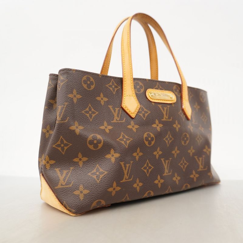 Louis Vuitton Tote Bag Monogram Wilshire PM M45643 Brown Ladies
