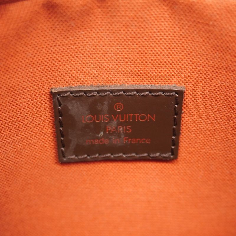 Louis Vuitton Shoulder Bag Damier Olaf PM N41442 Ebène Men's