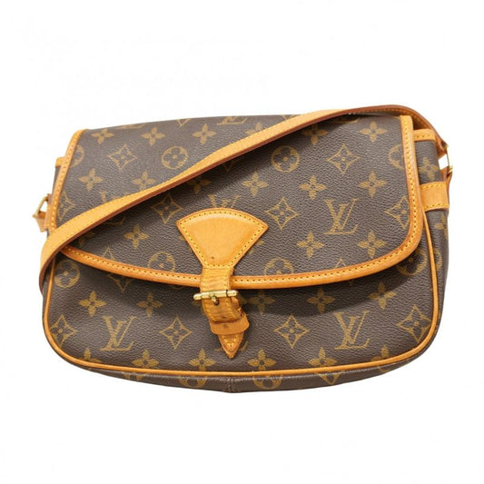 Louis Vuitton Shoulder Bag Monogram Sologne M42250 Brown Ladies