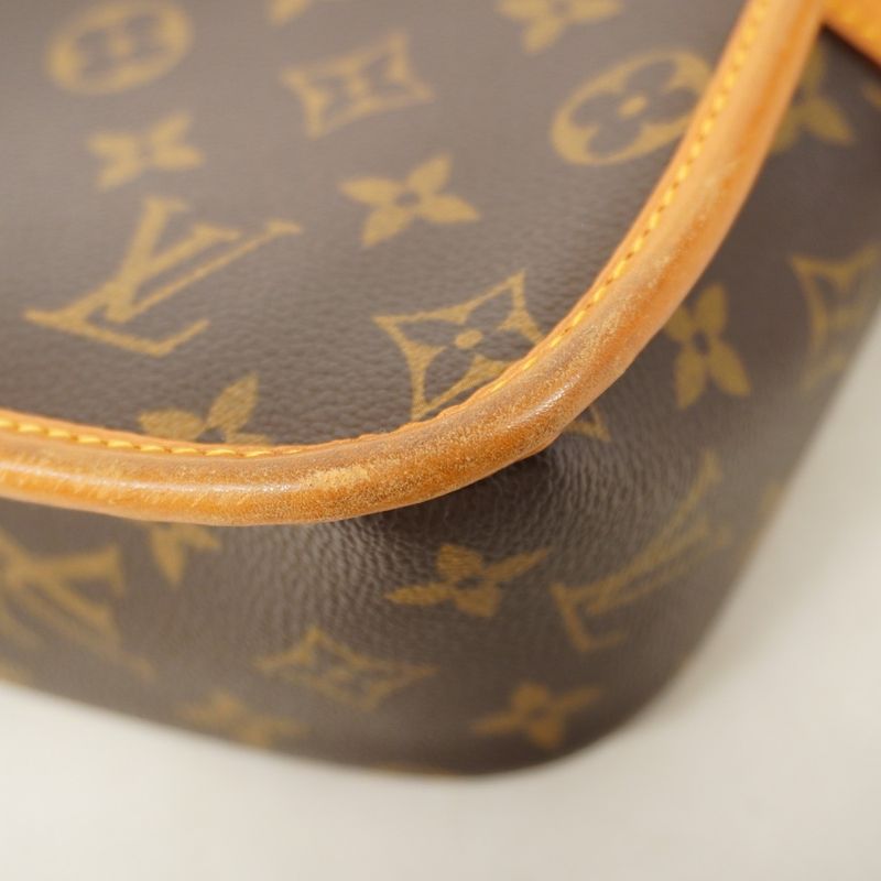 Louis Vuitton Shoulder Bag Monogram Sologne M42250 Brown Ladies
