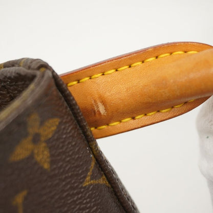 Louis Vuitton Shoulder Bag Monogram Looping MM M51146 Brown Ladies