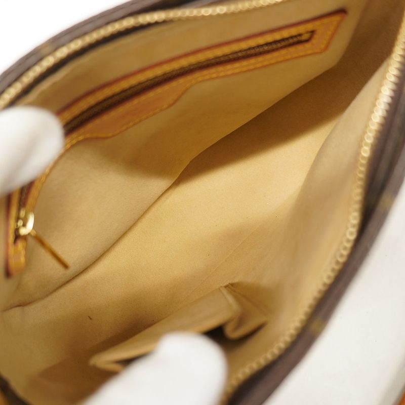 Louis Vuitton Shoulder Bag Monogram Looping MM M51146 Brown Ladies