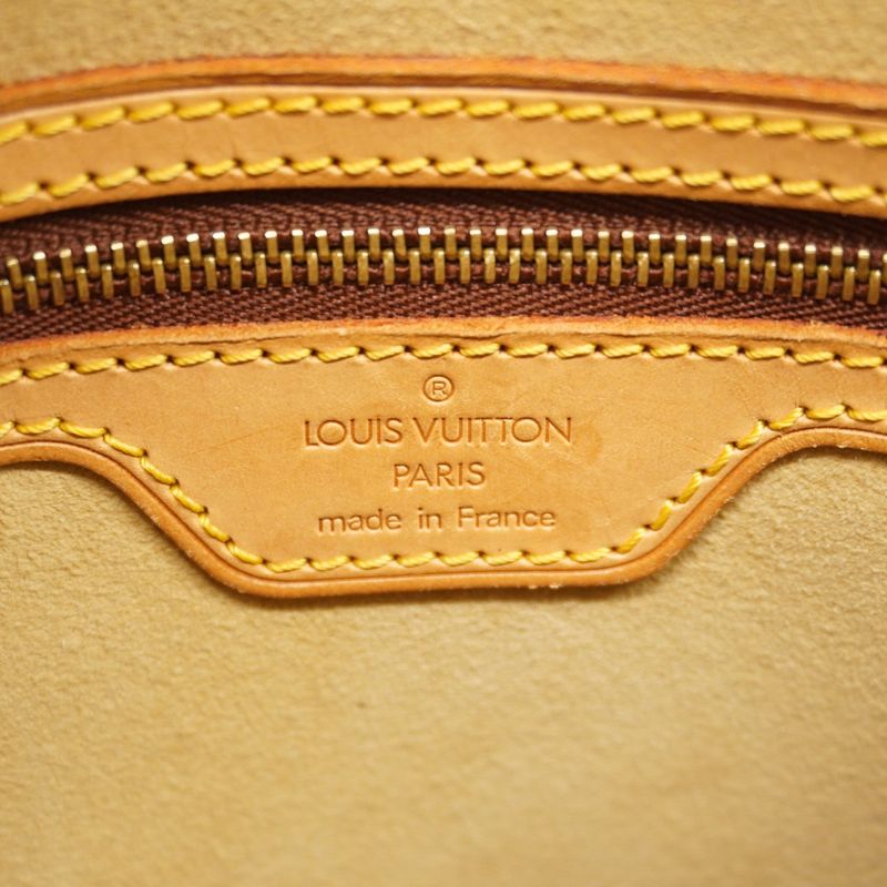 Louis Vuitton Shoulder Bag Monogram Looping MM M51146 Brown Ladies