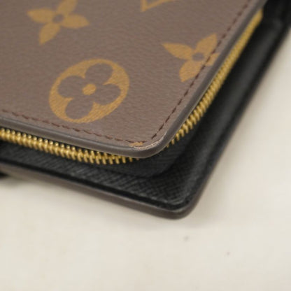 Louis Vuitton Wallet Monogram Reverse Portefeuille Juliette M69432 Brown Ladies