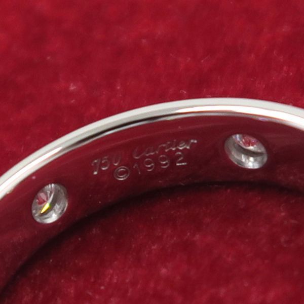 Cartier Stella Ring Diamond 6p#49 (size Around 9)